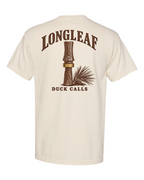 Ivory Longleaf Duck Call SS Tee, back view