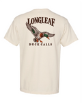 Ivory Longleaf Mallard SS Tee, back view