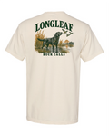 Ivory Longleaf Retriever SS Tee, back view